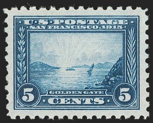 Sale Number 1245, Lot Number 1834, 1913-15 Panama-Pacific Issue (Scott 397-404)