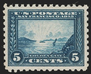 Sale Number 1245, Lot Number 1836, 1913-15 Panama-Pacific Issue (Scott 397-404)