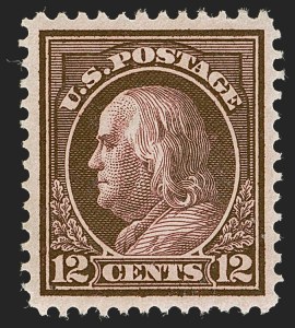 Sale Number 1245, Lot Number 1848, 1912-14 Washington-Franklin Issue (Scott 405-423)