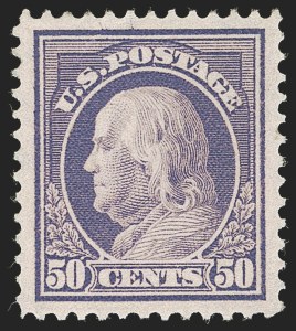 Sale 1245, Lot 1854, 1912-14 Washington-Franklin Issue (Scott 405-423)