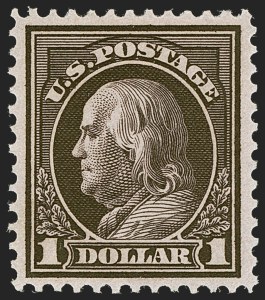 Sale 1245, Lot 1855, 1912-14 Washington-Franklin Issue (Scott 405-423)