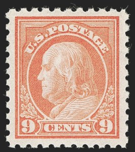 Sale 1245, Lot 1863, 1913-15 Washington-Franklin Issues (Scott 424-461)