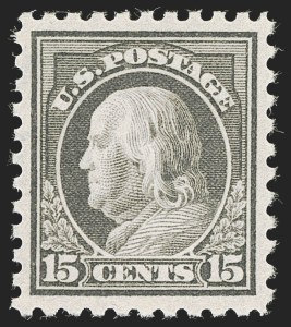 Sale 1245, Lot 1866, 1913-15 Washington-Franklin Issues (Scott 424-461)