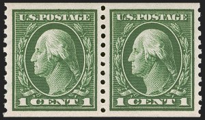Sale 1245, Lot 1873, 1913-15 Washington-Franklin Issues (Scott 424-461)