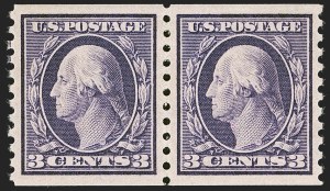 Sale 1245, Lot 1876, 1913-15 Washington-Franklin Issues (Scott 424-461)