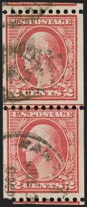 Sale 1245, Lot 1886, 1913-15 Washington-Franklin Issues (Scott 424-461)