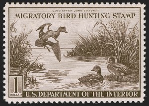 Sale 1245, Lot 2219, Hunting Permits