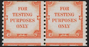Sale 1245, Lot 2247, Test Stamps and Savings Stamps