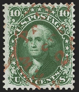 Sale 1247, Lot 106, 1861-66 Issue (Scott 56-67a)
