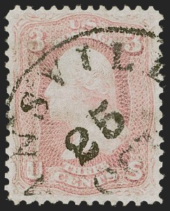 Sale 1247, Lot 113, 1861-66 Issue (Scott 56-67a)