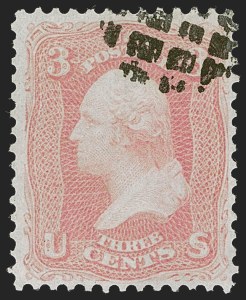 Sale 1247, Lot 114, 1861-66 Issue (Scott 56-67a)