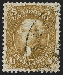 Sale 1247, Lot 121, 1861-66 Issue (Scott 56-67a)