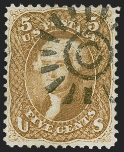 Sale 1247, Lot 122, 1861-66 Issue (Scott 56-67a)