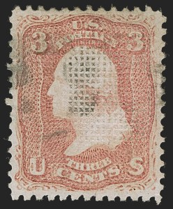 Sale 1247, Lot 154, 1867-68 Grilled Issue (Scott 79-85E)