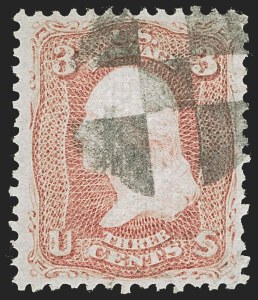 Sale 1247, Lot 162, 1867-68 Grilled Issue (Scott 79-85E)