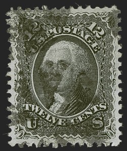 Sale 1247, Lot 179, 1867-68 Grilled Issue, cont. (Scott 86-101)