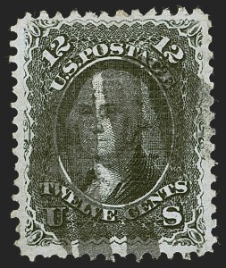 Sale 1247, Lot 181, 1867-68 Grilled Issue, cont. (Scott 86-101)