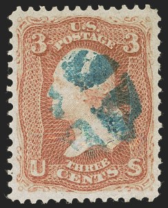 Sale 1247, Lot 187, 1867-68 Grilled Issue, cont. (Scott 86-101)