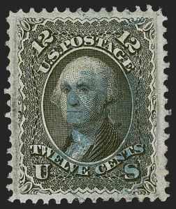 Sale 1247, Lot 192, 1867-68 Grilled Issue, cont. (Scott 86-101)