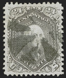 Sale 1247, Lot 196, 1867-68 Grilled Issue, cont. (Scott 86-101)