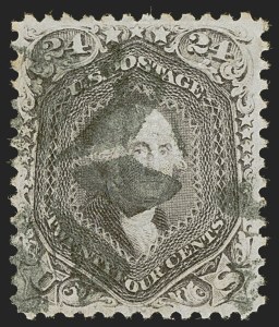 Sale 1247, Lot 198, 1867-68 Grilled Issue, cont. (Scott 86-101)