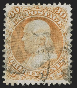 Sale 1247, Lot 199, 1867-68 Grilled Issue, cont. (Scott 86-101)