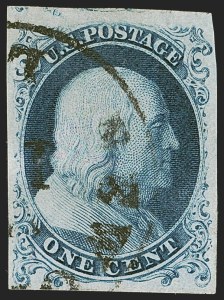 Sale 1247, Lot 22, 1851-56 Issue (Scott 5-17)