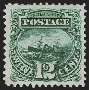 Sale 1247, Lot 239, 1875 Re-Issue of 1869 Pictorial Issue (Scott 123-133a)