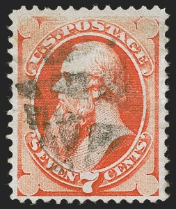 Sale 1247, Lot 259, 1870-71 National Bank Note Co. Grilled Issue (Scott 134-144)