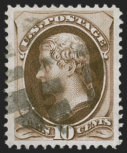 Sale 1247, Lot 260, 1870-71 National Bank Note Co. Grilled Issue (Scott 134-144)