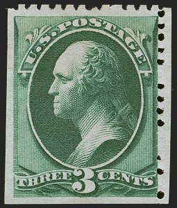 Sale 1247, Lot 300, 1875 Continental Bank Note Co. Hard Paper Special Printing (Scott 167-177)