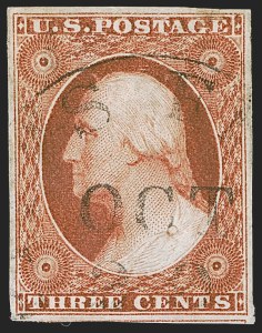 Sale 1247, Lot 32, 1851-56 Issue (Scott 5-17)