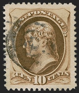 Sale Number 1247, Lot Number 321, 1879 American Bank Note Co. Issue (Scott 182-191) Sale Number 1247, Lot Number 321, 1879 American Bank Note Co. Issue (Scott 182-191)