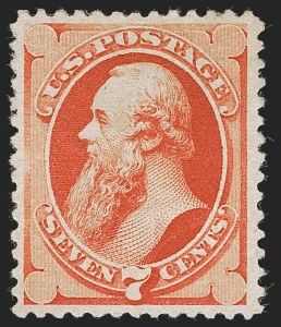 Sale 1247, Lot 327, 1880-83 American Bank Note Co. Soft Paper Special Printing (Scott 192-202, 211D)