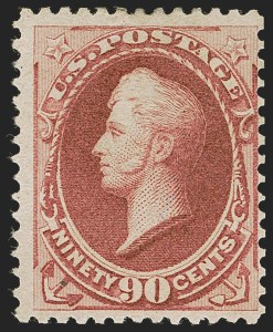 Sale 1247, Lot 335, 1880-83 American Bank Note Co. Soft Paper Special Printing (Scott 192-202, 211D)