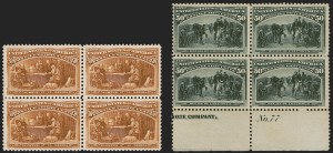 Sale 1247, Lot 362, 1893 Columbian Issue (Scott 230-245)