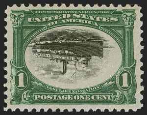 Sale 1247, Lot 465, 1901 Pan-American Issue (Scott 294-299)