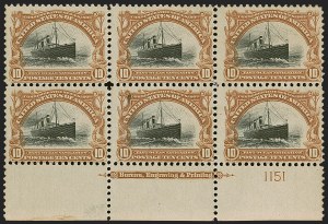 Sale 1247, Lot 469, 1901 Pan-American Issue (Scott 294-299)