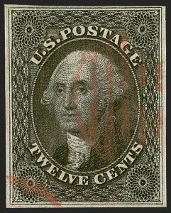 Sale 1247, Lot 51, 1851-56 Issue (Scott 5-17)