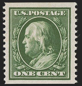 Sale 1247, Lot 510, 1908-10 Washington-Franklin Issues (Scott 331-356)
