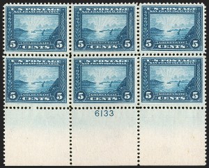 Sale 1247, Lot 552, 1913-15 Panama-Pacific Issue (Scott 397-404)