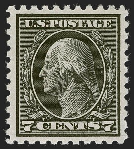Sale Number 1247, Lot Number 580, 1913-17 Washington-Franklin Issues (Scott 424-480)
