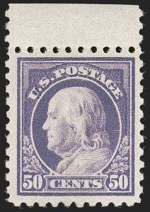 Sale 1247, Lot 583, 1913-17 Washington-Franklin Issues (Scott 424-480)
