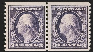 Sale 1247, Lot 586, 1913-17 Washington-Franklin Issues (Scott 424-480)