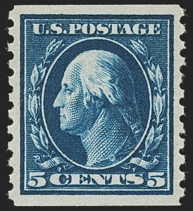 Sale 1247, Lot 591, 1913-17 Washington-Franklin Issues (Scott 424-480)