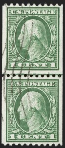Sale 1247, Lot 592, 1913-17 Washington-Franklin Issues (Scott 424-480)