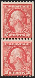 Sale 1247, Lot 593, 1913-17 Washington-Franklin Issues (Scott 424-480)