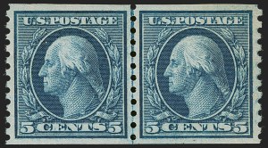 Sale 1247, Lot 599, 1913-17 Washington-Franklin Issues (Scott 424-480)
