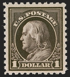 Sale 1247, Lot 603, 1913-17 Washington-Franklin Issues (Scott 424-480)