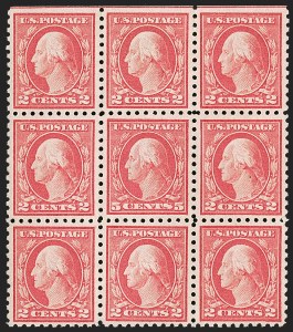 Sale 1247, Lot 605, 1913-17 Washington-Franklin Issues (Scott 424-480)